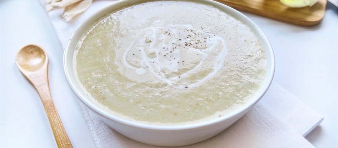 Velouté d'endive à la crème végétale